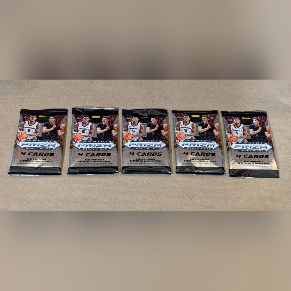 2020 Collegiate Draft Prizm 5X NBA Packs / factory sealed